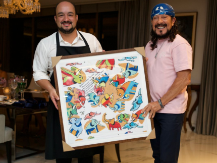 Chef amigo de Bell Marques prepara jantar com músicas dele no menu e ganha presente 31 Chef amigo de Bell Marques prepara jantar com músicas dele no menu e ganha presente