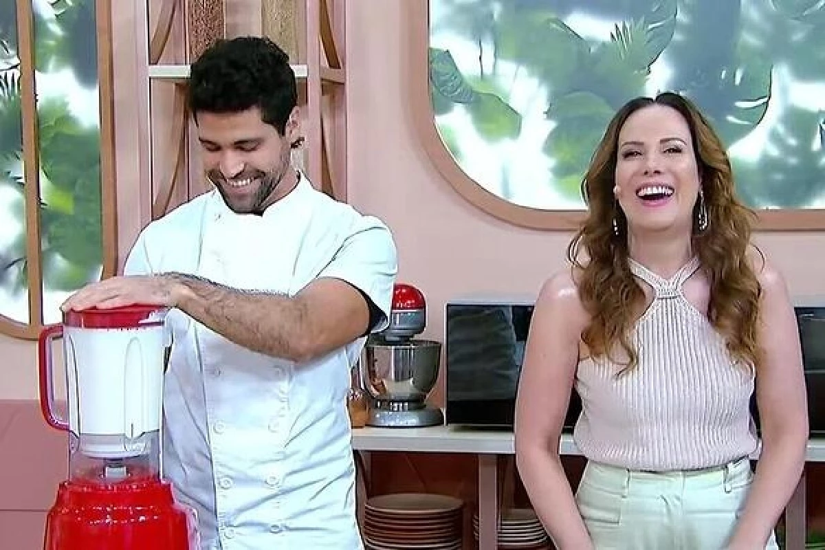 Chef de cozinha com quem Regina Volpato andou flertando ao vivo na TV está namorando outro homem 33 Chef de cozinha com quem Regina Volpato andou flertando ao