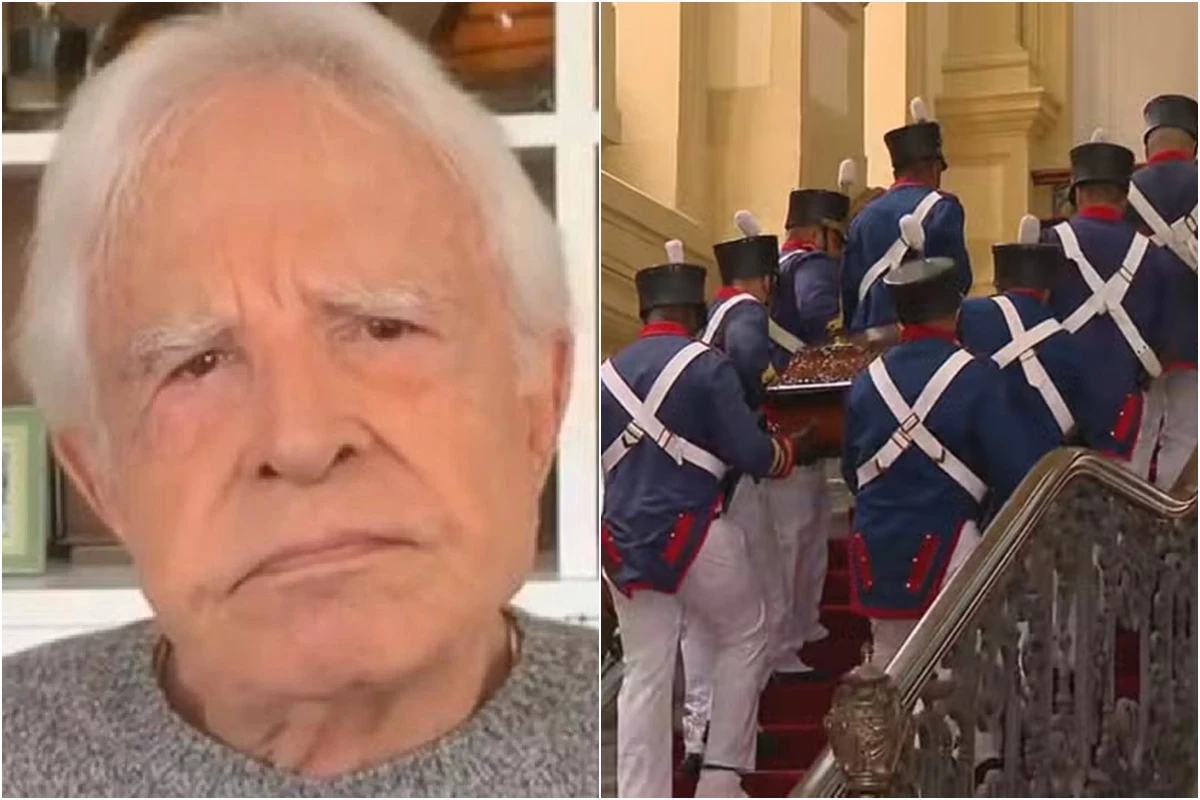 Cid Moreira recebe a mais bonita das homenagens em velório no Rio 31 Cid Moreira recebe a mais bonita das homenagens em velorio