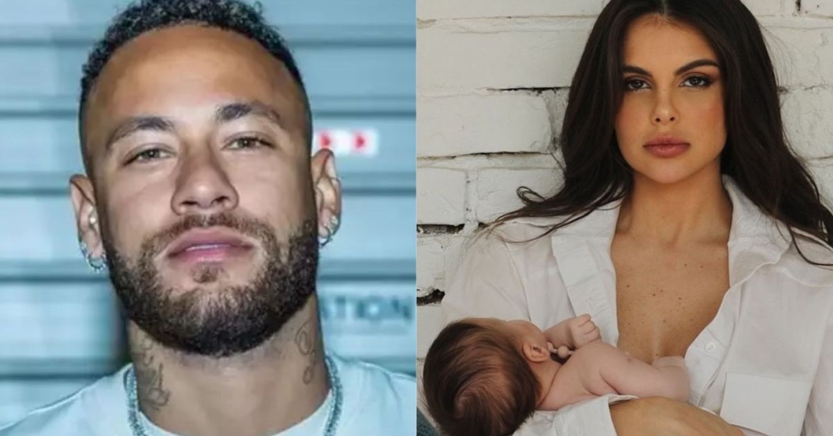 Com apenas tres meses filha Neymar Jr e Amanda Kimberlly
