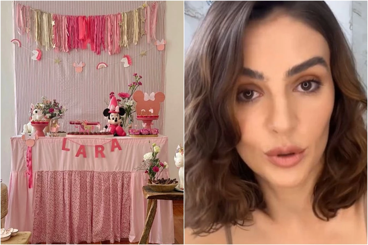 Esposa de Junior, Mônica Benini se revolta com críticas à festa simples no aniversário da filha: ‘tô pouco me…’ 33 Esposa de Junior Monica Benini se revolta com criticas a