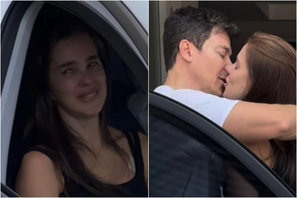 Esta foi a reacao de Vera Viel ao chegar em