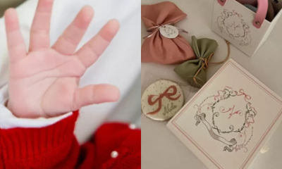 Estilista de IZA mostra lembrancinhas de maternidade de Nala