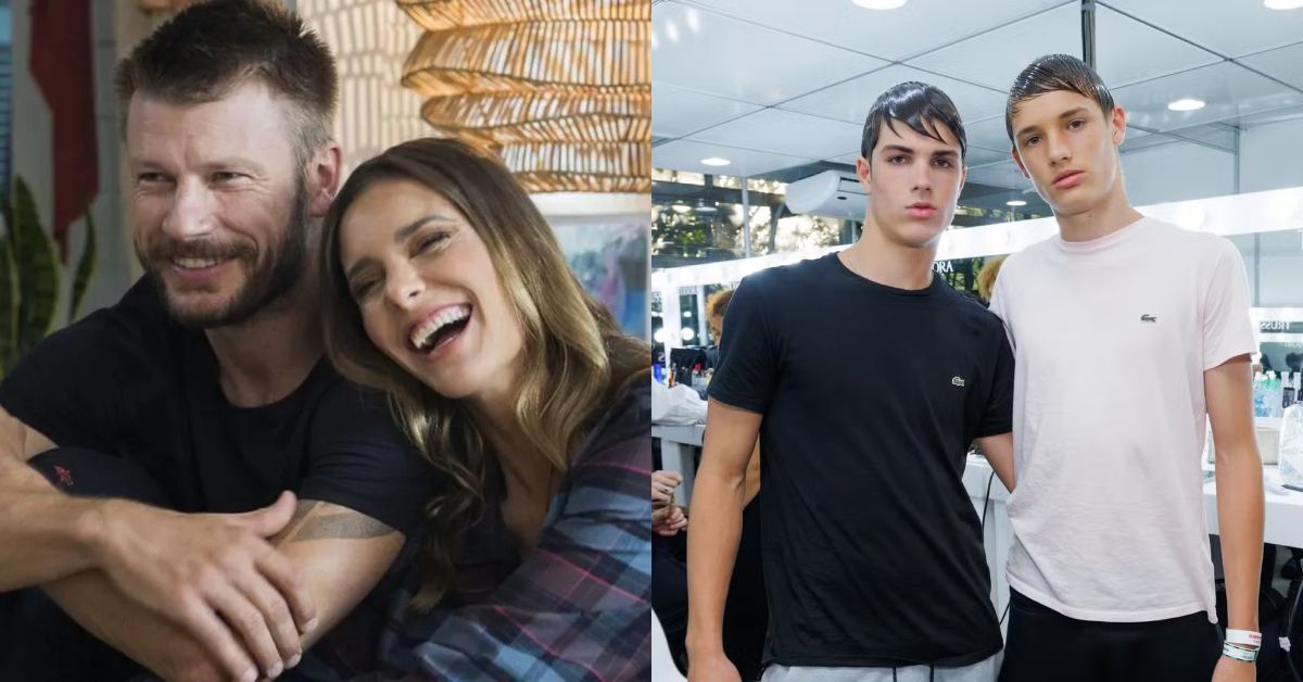 Fernanda Lima se derrete pelos filhos e brinca sobre estreia nas passarelas: ‘Logo aposento’ 31 Fernanda Lima se derrete pelos filhos e brinca sobre estreia