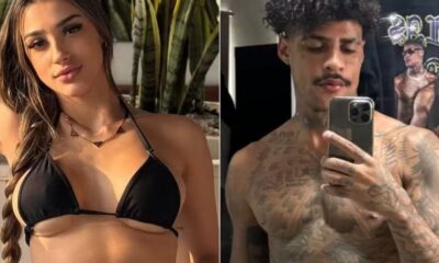 Fila andou Apos flagra na praia Bia Miranda confirma ficada