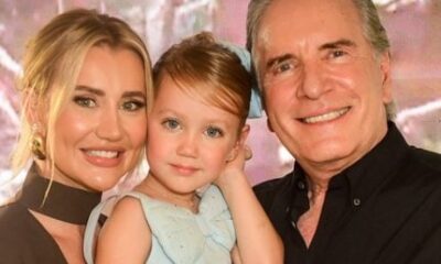 Filha caçula de Roberto Justus o chama de avô. Veja a reação do empresário!