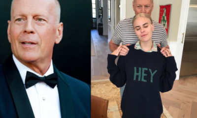 Filha de Bruce Willis encanta fãs com fotos carinhosas do pai. Veja!