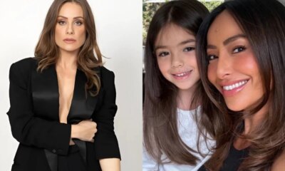 Filha de Sabrina Sato surge no colo de sua sogra