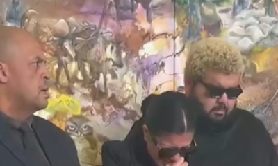 Filho de Maguila homenageia madrasta e critica parentes durante velório
