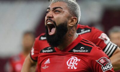 Gabigol mais feliz no Flamengo Landim ve chances de renovacao