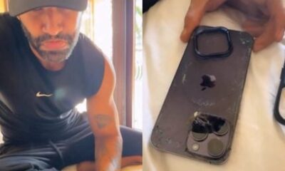 Gusttavo Lima choca fãs ao mostrar celular destruído: “Sem tempo pra trocar”
