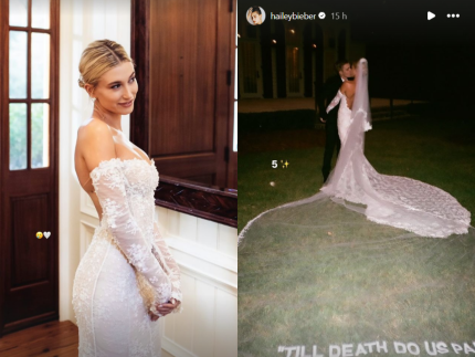 Hailey divulga novas fotos do casamento com Justin Bieber, há 6 anos 31 Hailey divulga novas fotos do casamento com Justin Bieber, há 6 anos