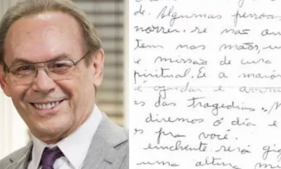 Jose Wilker retorna em carta psicografa perturbadora e revela