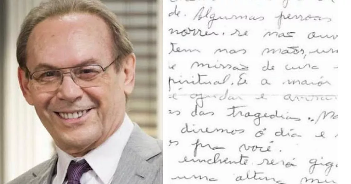 Jose Wilker retorna em carta psicografa perturbadora e revela