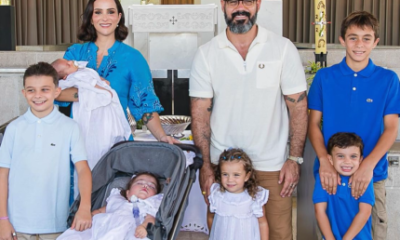 Juliano Cazarré detalha rotina com 6 filhos: “Um dia de cada vez”