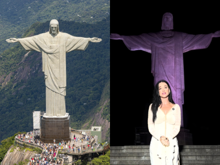 Katy Perry gravou homenagem em Cristo Redentor durante passagem pelo Rio de Janeiro 31 Katy Perry gravou homenagem em Cristo Redentor durante passagem pelo Rio de Janeiro