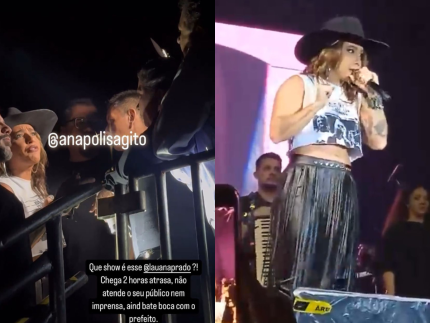 Lauana Prado discute com prefeito durante show no Goiás: “me chamou de baranga” 31 Lauana Prado discute com prefeito durante show no Goiás: “me chamou de baranga”