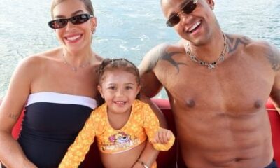 Lore Improta se culpa e desabafa por estar longe de Liz, sua filha com Léo Santana