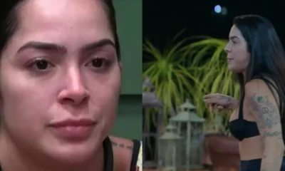 Luana decide jogar coco nas roupas de Fernando em