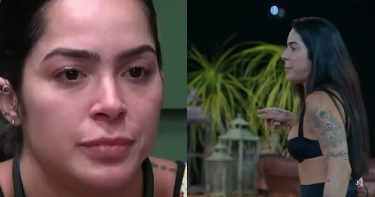 Luana decide jogar coco nas roupas de Fernando em