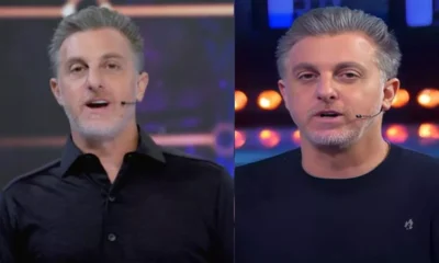 Luciano Huck se assusta ao receber presente inusitado de