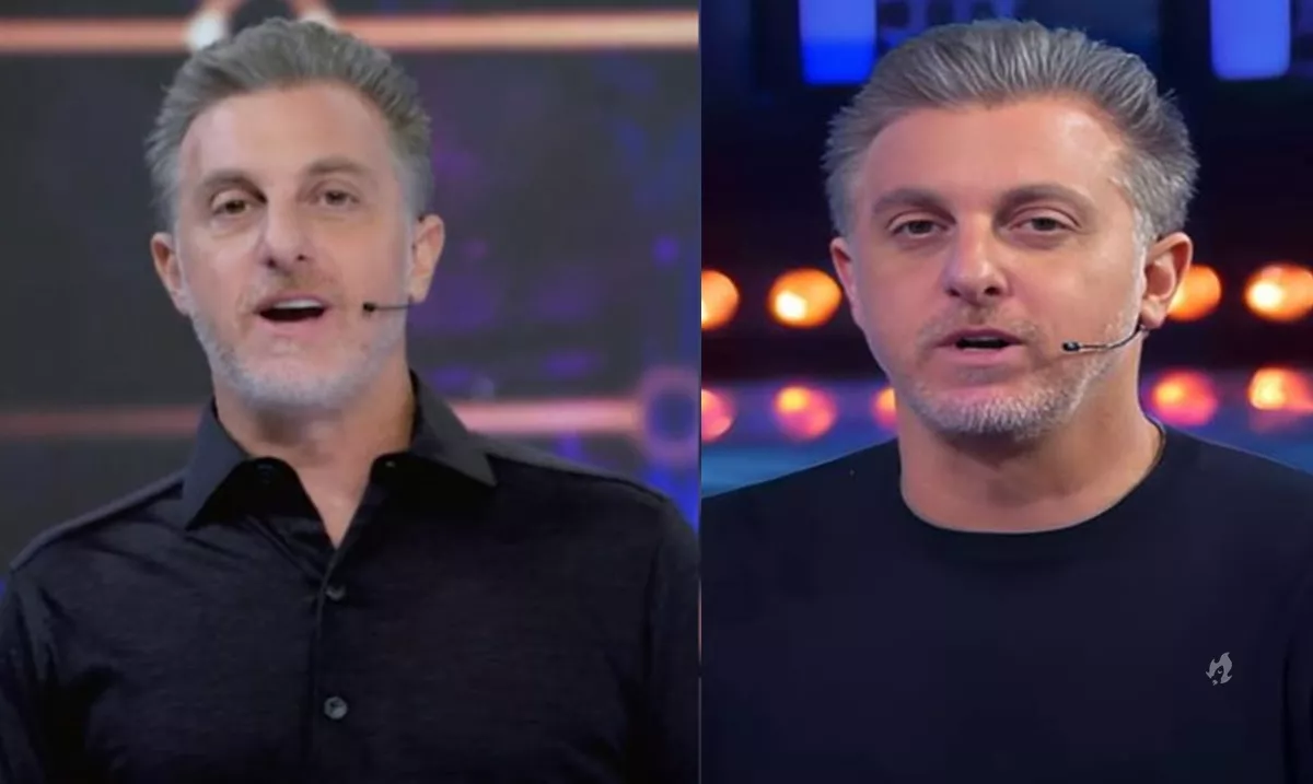 Luciano Huck se assusta ao receber presente inusitado de