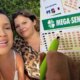 Mae de Juliette acerta numeros na loteria e fatura premio