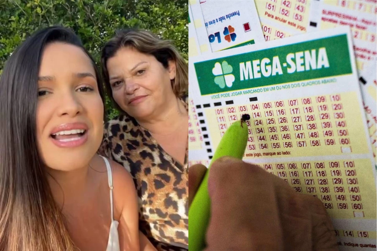 Mae de Juliette acerta numeros na loteria e fatura premio