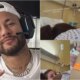 Mae de suposta filha de Neymar surge em hospital ao