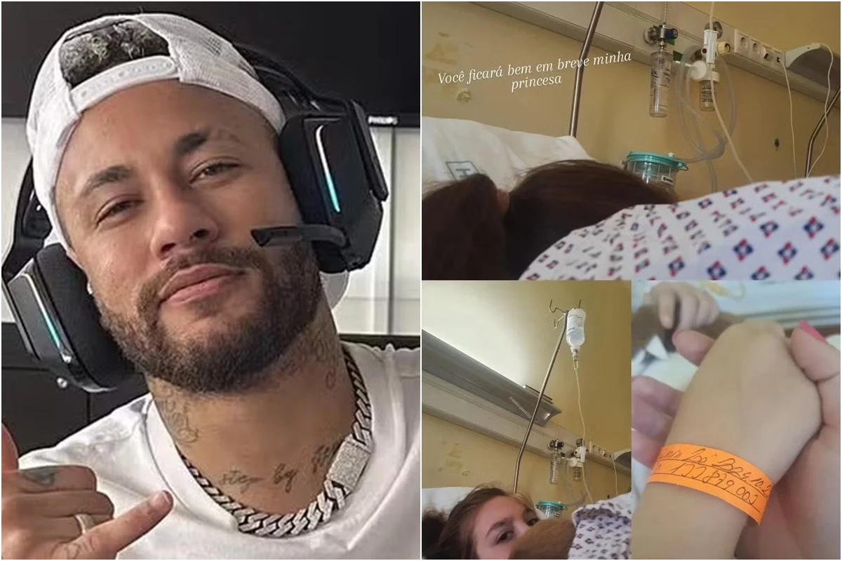 Mãe de suposta filha de Neymar surge em hospital ao lado da menina e faz comovente desabafo 31 Mae de suposta filha de Neymar surge em hospital ao