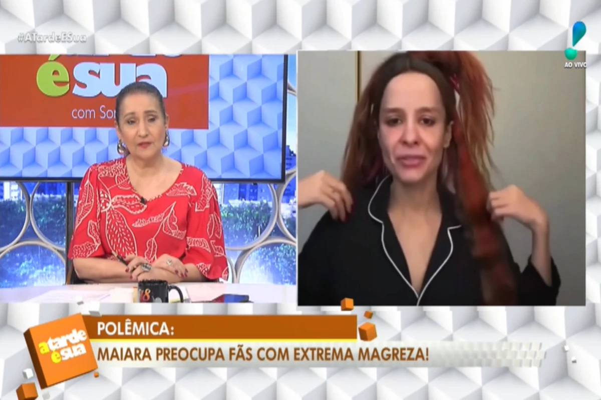 Magreza de Maiara nao passa despercebida por Sonia Abrao ‘Houve