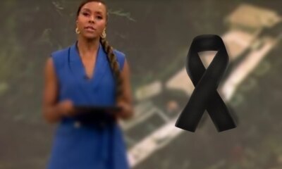 Maju Coutinho surge ao vivo na Globo e da triste