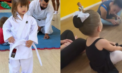 Marias têm aula de karatê e balé no mesmo dia, e “Floflo” tenta fugir de todas