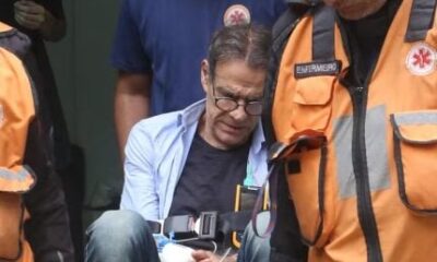 Mário Gomes desmaia duas vezes e é levado para o hospital público