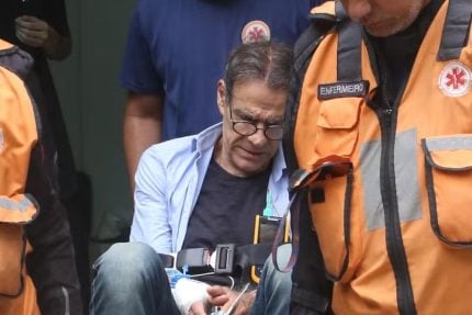 Mário Gomes desmaia duas vezes e é levado para o hospital público 31 Mário Gomes desmaia duas vezes e é levado para o hospital público