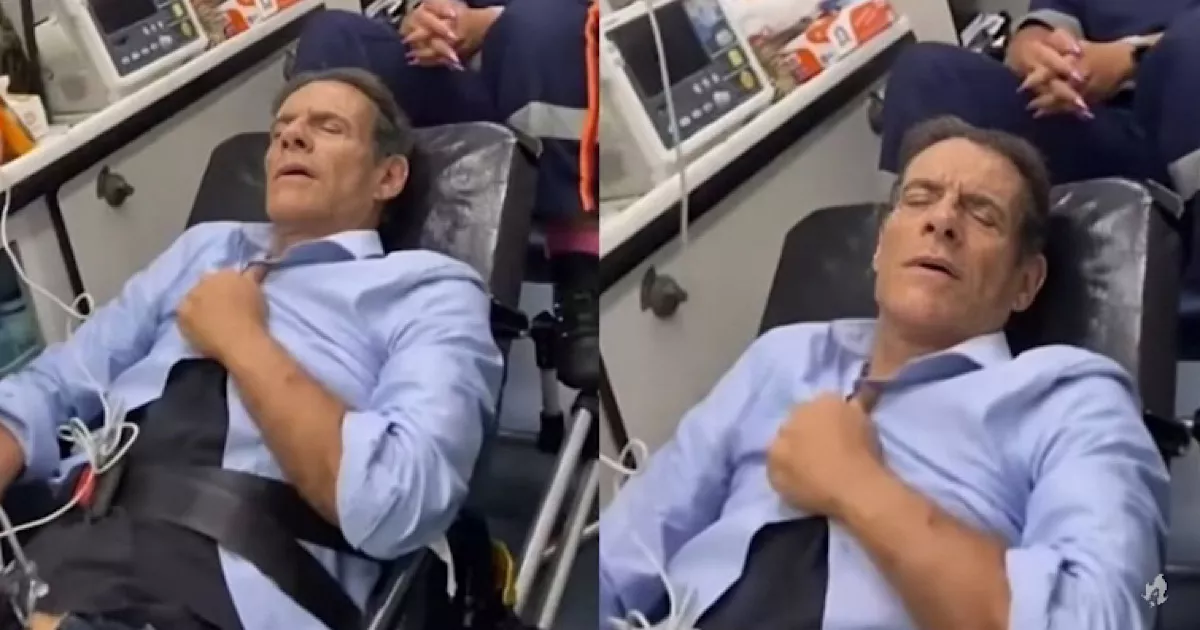 Mario Gomes e hospitalizado apos fortes dores e fas