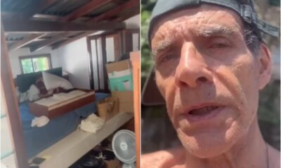Mario Gomes mostra onde esta morando e desabafa ‘E a
