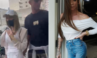 Maya Massafera passeia com novo affair na 25 de março. Veja!