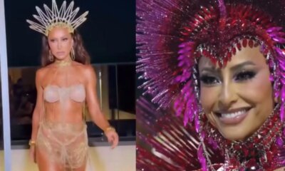 Mesmo gravida Sabrina Sato desfilara em duas escolas de samba