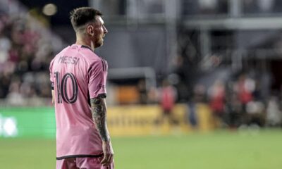 Messi perde o controle e xinga arbitro na MLS sem