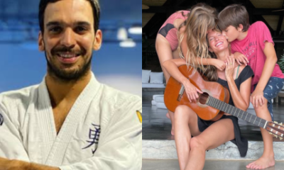 Morando com Gisele, saiba como é a relação de Joaquim com os enteados