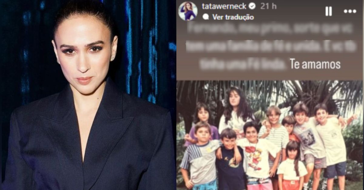 Morte visita família de Tatá Werneck e atriz comove as redes sociais com uma linda homenagem 31 Morte visita familia de Tata Werneck e atriz comove as