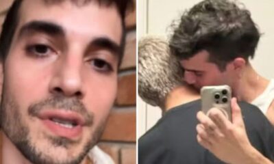 Namorando Fiuk posta foto em que apareceu cheirando o cangote