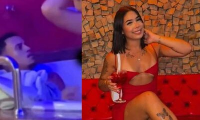 Namorando jogador do Flamengo e exposto em videos com escandalo