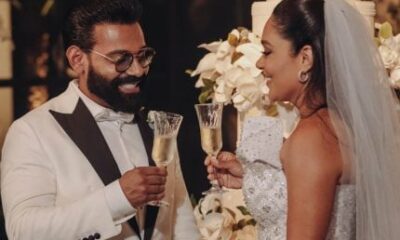 Pablo do Arrocha celebra união com casamento surpresa e festa cheia de famosos