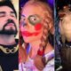 Padre Fabio de Melo curte festa de Halloween com Ivete