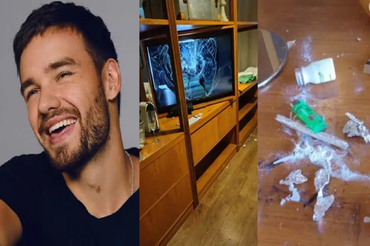 Pó branco, TV destruída: imagens mostram como estava quarto de hotel onde Liam Payne morreu 33 Po branco TV destruida imagens mostram como estava quarto de