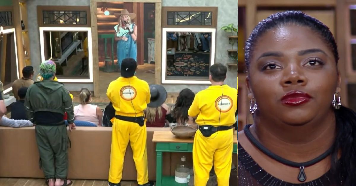 Raquel passa mal e socorrida por equipe medica e Adriane