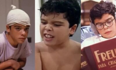 Relembre as novelas do ex ator mirim da Globo que foi