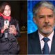 Reporter do JN quase e arrastada por ventos do furacao